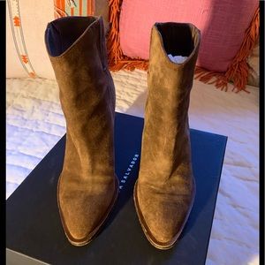 VINCE Brown Suede Boots